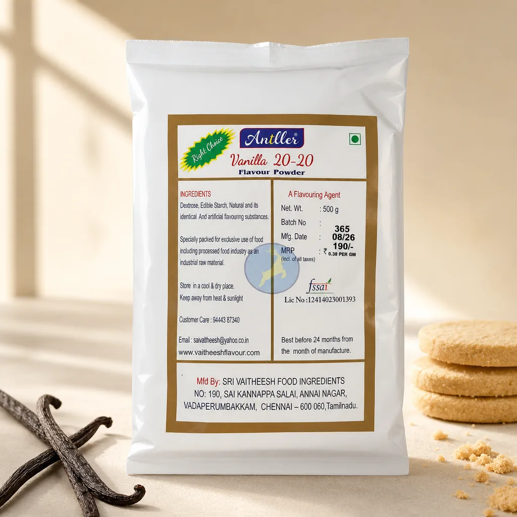 Vanilla Powder 20-20 (pouch)