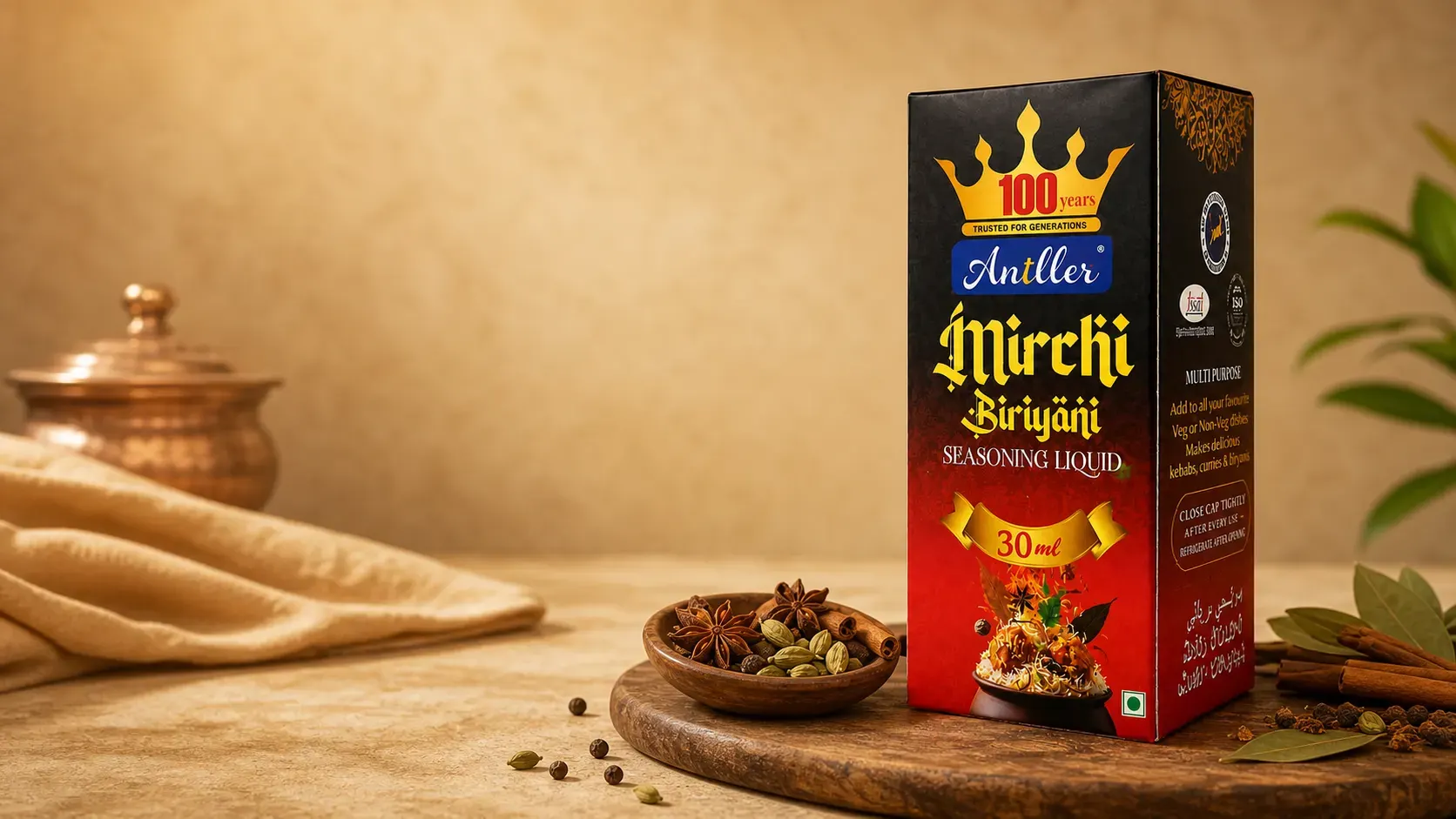 Antller Mirchi Biryani Seasoning Liquid